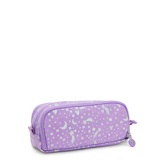 Sacs Kipling Gitroy Printed Pencil Case Violette | FR 1305LI